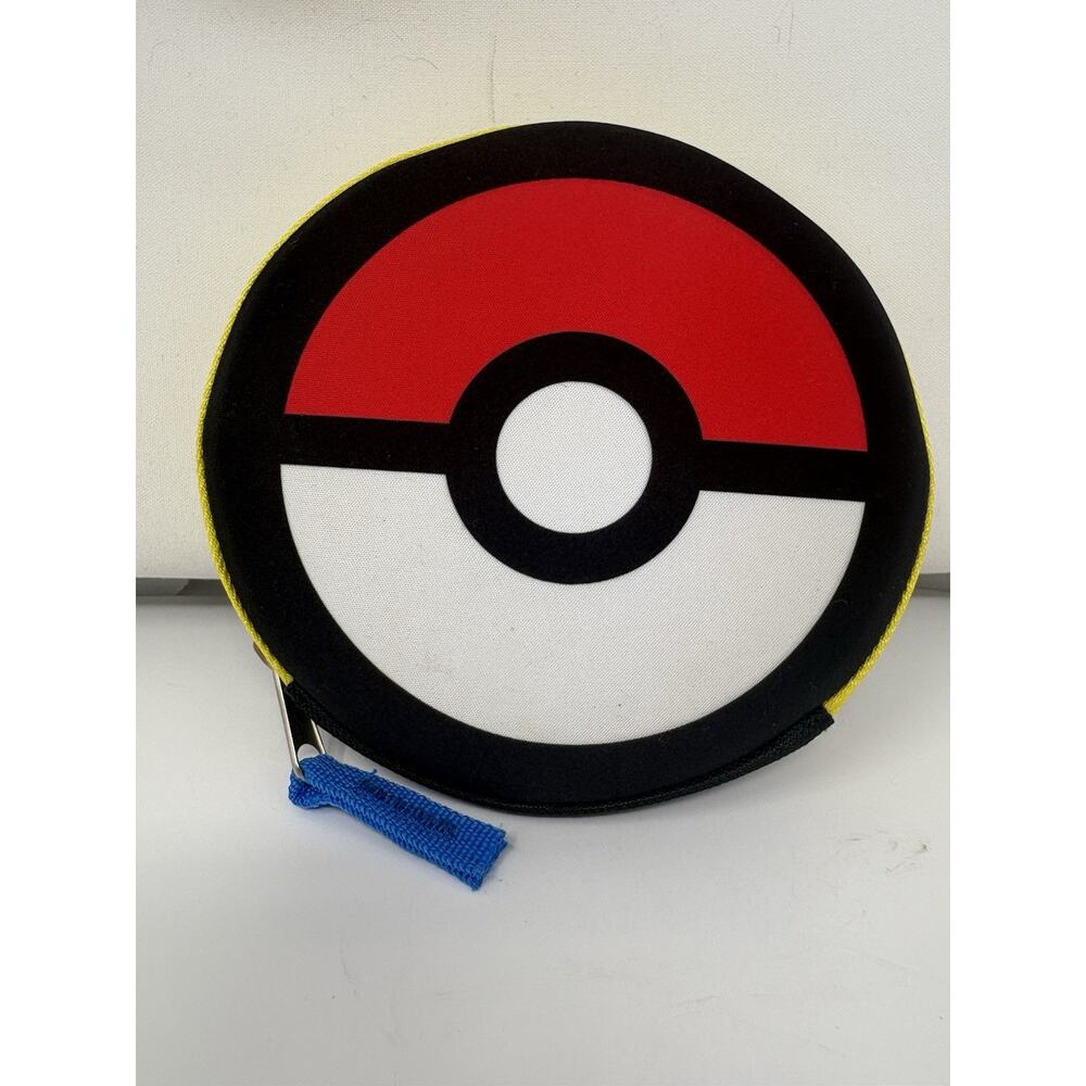 Pokémon Poké Ball Zippered Coin Change Pouch 5" Wallet Bioworld Pokemon Bag